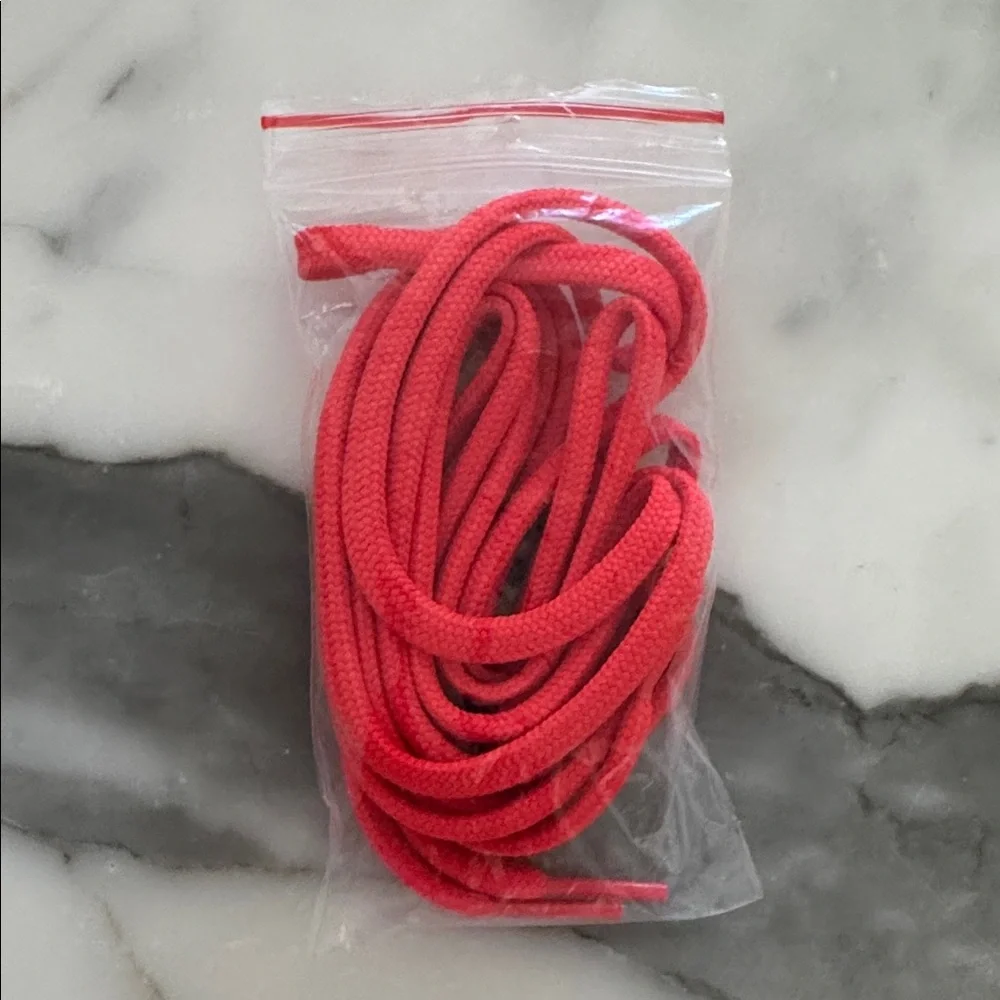 Nike Hot Pinkish Red Flat Shoelaces 48” Replacement Shoe Laces Sneakers Athletic